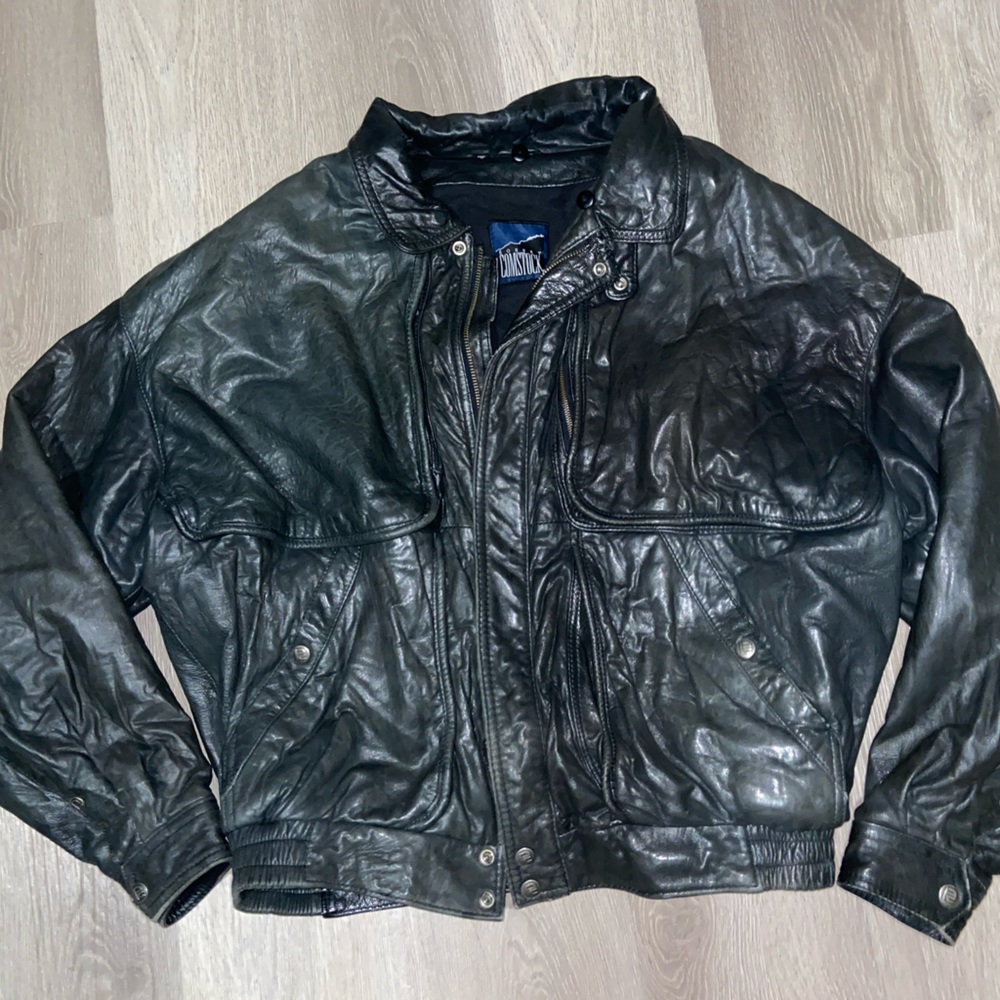 Robert Comstock Genuine Leather Vintage Jacket